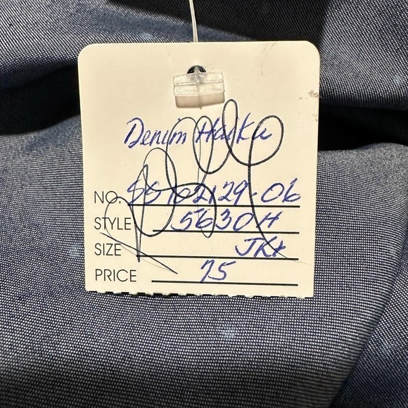 Nwt Sterling Styles Denim Haiku Jacket OS - Picture 8 of 8